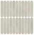 Мозаика Boost Expression Haze Mosaico Ellipse 37x37,8 керамогранит Atlas Concorde Italy матовая, серый AYY6