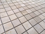 Мозаика Marble Mosaic Travertine Beige Mat камень 30.5х30.5 см матовая чип 48х48 мм бежевый