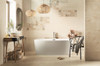 Настенная плитка Free Space Beige Str 32.8x89.8 Tubadzin матовая керамическая 5903238003315