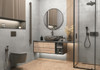Керамогранит GP60120MIM66M Microcement Silver 60х120 Artkera Group  глазурованный, матовый универсальная плитка 