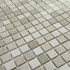 Мозаика Marble Mosaic Amasya beige Pol камень 30.5х30.5 см полированная чип 15х15 мм, бежевый