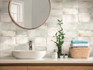 Керамогранит Ойстер Белый 11,5x23 (0,5) Nanda Tiles Ательер рельефный (рустикальный), сатинированный универсальная плитка 00000089698