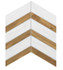 Мозаика SM02/SI02 Chevron 37,5x29x10 неполированная керамогранит