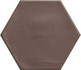 Керамогранит Hex Brown Matt 15x17.3 матовый