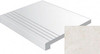 Ступень фронтальная Gradone Delta-R Blanco Antideslizante 59.3x59.3 керамогранит антискользящая (grip), матовая