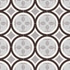 Керамогранит Black and White 01 20x20 универсальный матовый