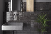Настенная плитка Altea Black 7,5x15 Equipe глянцевая керамическая 27615