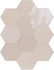 Настенная плитка Zellige Hexa Nude (122080) 10,8х12,4 Wow глянцевая керамическая