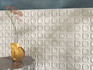 Настенная плитка Pop Groovy Tile Latte 10х10 Terratinta Sartoria глянцевая, рельефная (структурированная) керамическая SAPOGR0110G