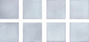 Настенная плитка Mate Blue 15x15 Eletto Ceramica глянцевая керамическая 00-00108853
