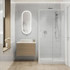 Декор KMD2PTG013BN Чипсет Мотиво Серый Светлый глянцевый 25x40x0,8 Kerama Marazzi керамический