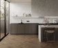 Керамогранит Wood Latina Brown Chevron Коричневый 60х120 матовый карвинг Laparet универсальная плитка х9999311157