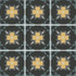 Керамогранит Dahlia Night (15x15) APE Ceramica матовый напольная плитка G001330