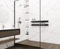 Керамогранит Calacatta Splendid Silver Белый 80х80 Полированный Ceradim универсальная плитка