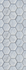 Мозаика HG.WH.LG.NT 295х300х6 Arch Skin матовая, белый, серый
