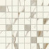 Мозаика Marvel Calacatta Sublime Mosaico Matt 30x30 керамогранит матовая, белый, серый AF9C