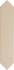 Настенная плитка Gardenia Cream 5x25 глянцевая керамическая
