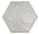 Керамогранит Rain Grigio Hex 19.8х22.8 Prissmacer глянцевый, рельефный (рустикальный) универсальный 78803261