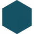 Керамогранит Bee Blue (124264) 11,5х10 DNA Tiles матовый универсальный