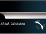 Перфект Карниз потолочный гладкий AB145F