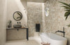 Керамогранит Brio Beige Nat. Ret. 60x120 Naxos Mockup антискользящий (grip), матовый универсальная плитка 136907