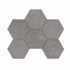 Мозаика Мозаика LN02/TE02 Hexagon 25x28.5 непол. керамогранит
