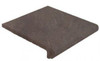 Ступень фронтальная Gres De Aragon Capri Peldano Redonda Capri Chocolate 33x33 матовая