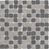 Мозаика MBS011 Про Лаймстоун Спакко 5 Мозаичный матовый керамогранит 20х20 см Kerama Marazzi, серый, черный