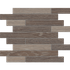 Мозаика KW03/KW02 Muretto 30x35 структурированная керамогранит Estima Kraft Wood, коричневый, 70435