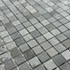 Мозаика Marble Mosaic Cinderella Stone Mat камень 30.5х30.5 см матовая чип 15х15 мм, серый, темно-серый