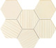 Мозаика Horizon Hex Ivory 28,9x22,1 MS-01-202-0289-0221-1-008 керамика матовая, бежевый 5903238006323