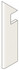Плинтус Boost Pro Cream Battiscopa Sag.Sx (A0RY) 7,2x30 матовый керамогранит
