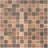 Мозаика Wood Dark Blend (на сетке)