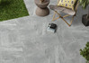 Керамогранит Quartzite Grey Structured R11 60х60 Ennface Outdoor структурированный универсальная плитка ENSTN5001SR116060
