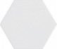 Керамогранит White 11,6x10,1 универсальный матовый