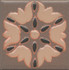 Вставка OS/C178/21052 Анвер 12 Коричневый 4.85x4.85 Kerama Marazzi глянцевая керамическая