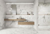 Керамогранит Iguazu Rectificado 3302 White 64x147,5 Porcelanite Dos матовый универсальный POR_I1850_WH_147