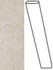 Плинтус Brave Gypsum Battiscopa A1IE 7,2x60 пог. м керамогранит