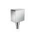 Шланговое подсоединение Hansgrohe FixFitt Square с клапаном обратного тока