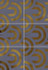 Декор Vives Hanami Takada Indigo Oro 23x33.5 керамический