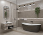 Настенная плитка Limestone Beige 24.2x70 Eletto Ceramica матовая керамическая 00-00108447