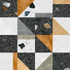 Керамогранит Stellato-R Multicolor 80x80 Arcana Ceramica Stracciatella матовый напольная плитка 8L13