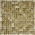Мозаика Marble Mosaic Diamond Emperador Light Pol камень 30.5х30.5 см полированная чип 15х15 мм, коричневый