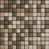 Мозаика Mix Standard Metropolitan 6 керамика 30х30 см Appiani матовая чип 25х25 мм, бежевый, коричневый XMBM 706