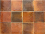 Настенная плитка Hanoi Burnt Red 10x10 Equipe глянцевая керамическая 30018