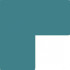 Керамогранит Elle Floor Teal (121193) 18,5х18,5  Wow матовый универсальный