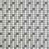 Мозаика Denim Sfilato 001 керамика 30х30 см Appiani матовая чип 12х12 мм, белый, серый SFIL 001
