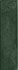 Настенная плитка Masovia Verde B Gloss Str 7.8х29.8 Tubadzin глянцевая, рельефная (структурированная) керамическая 5900199263871