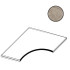 Керамогранит Forte dei Marmi Mystic Grey Bordo Curvilineo Round 30 60x60 Atlas Concorde матовый напольная плитка 620090001011
