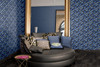 Декор Manifesto La Greca Midi Blue 120х280 Versace керамогранит полированный PF60011445
